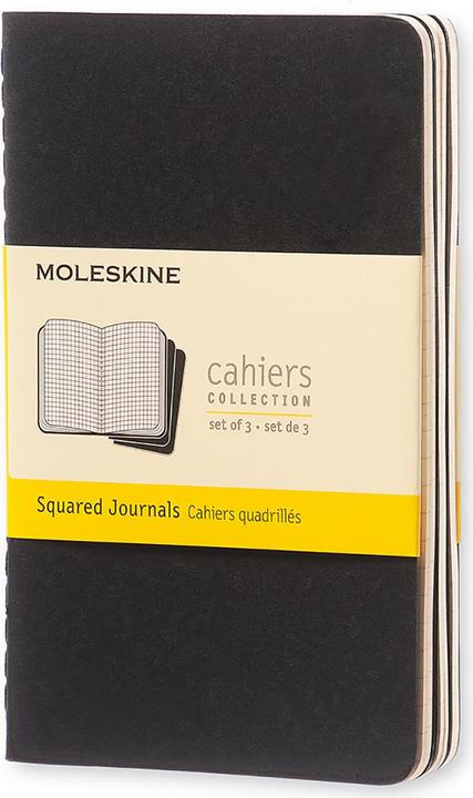 Immagine prodotto Moleskine Set tascabile Cahier di 3 (A6, Quadretti, Copertina rigida)