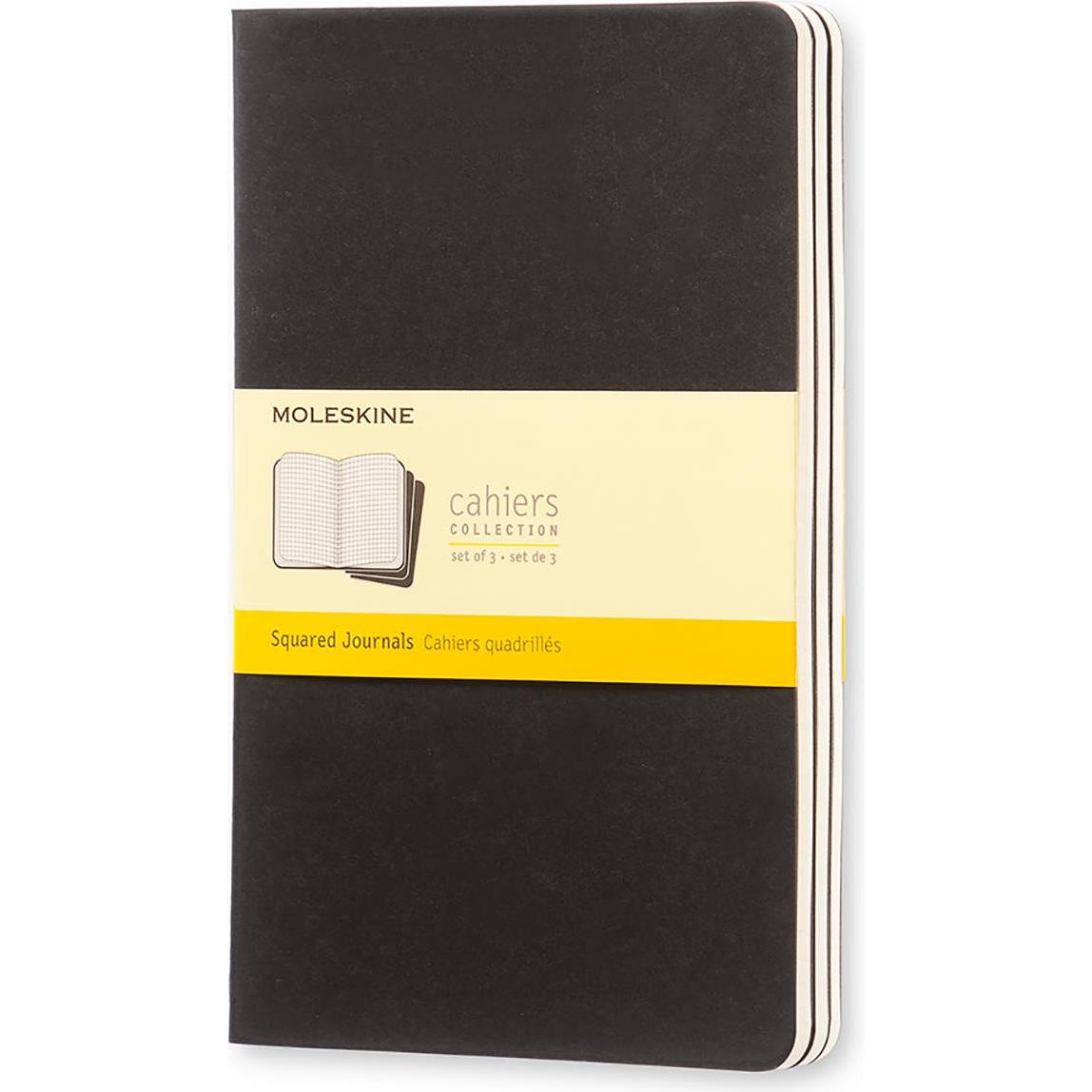 Moleskine, Heft + Block, Cahier (A6, Kariert, Weicher Einband)
