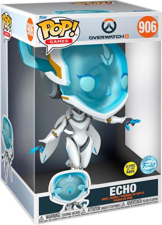 Produktbild Funko POP! Games Overwatch 2 Echo (902) (GITD) Jumbo 25cm