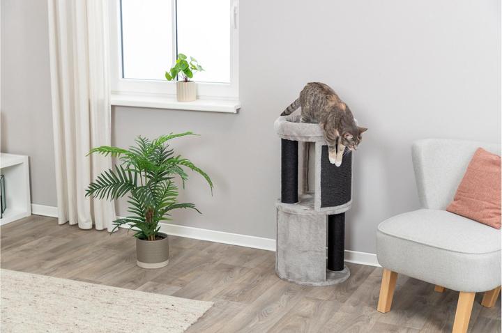 Produktbild Trixie Cat Tower Giorgia, Ø 38 x 82 cm, Grau (82 cm, Grau)