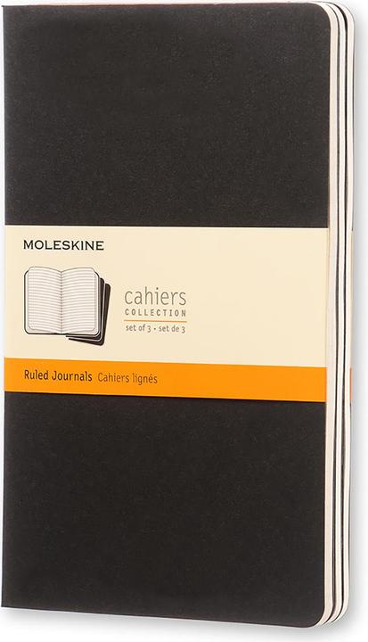 Image du produit Moleskine Cahier (A5, À rayures, Couverture souple)