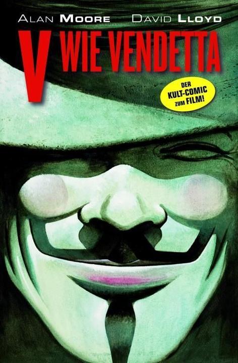 Actual product image Panini V wie Vendetta (German, Alan Moore, 2007)