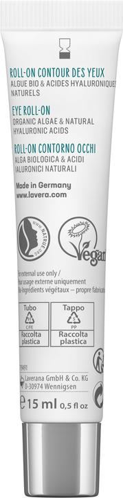Produktbild Lavera Hydro Refresh Augen Roll-on (Roll-on, 15 ml, Tag + Nacht)
