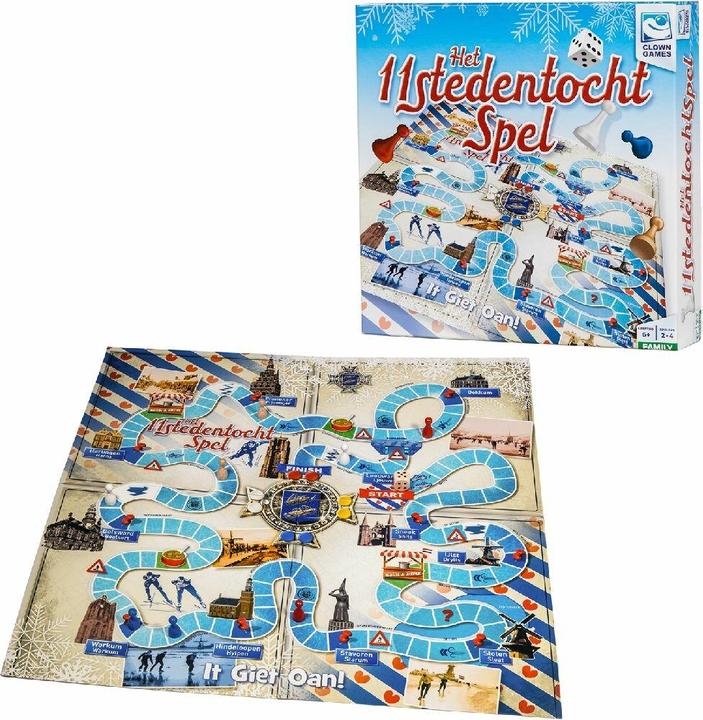 Productafbeelding Clown games Clown De Elfstedentocht Spel (Nederlands, 2 - 4 Spelers)