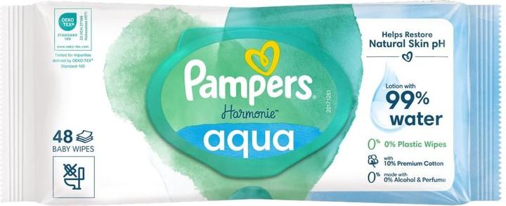 Produktbild Pampers Harmonie Aqua (1 x 48 Stk.)