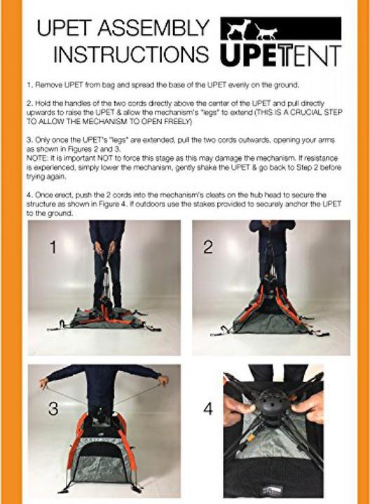 Actual product image Pet Ego Upent Tent (Dog)