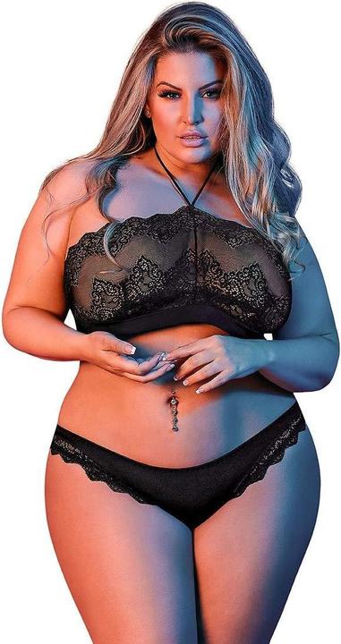 Magic Silk Halter Bandeaux & Panty Set