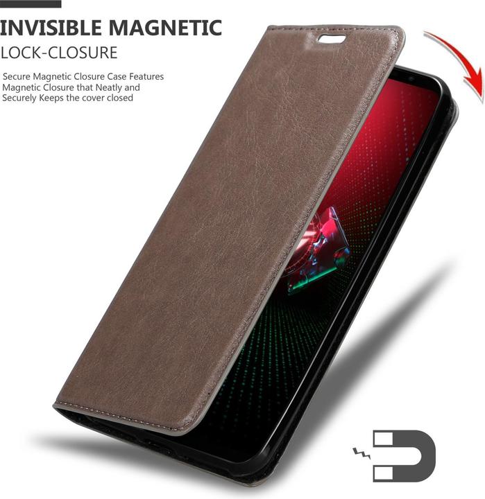 Produktbild Cadorabo Book Invis. Magnet Hülle (Asus ROG Phone 5)