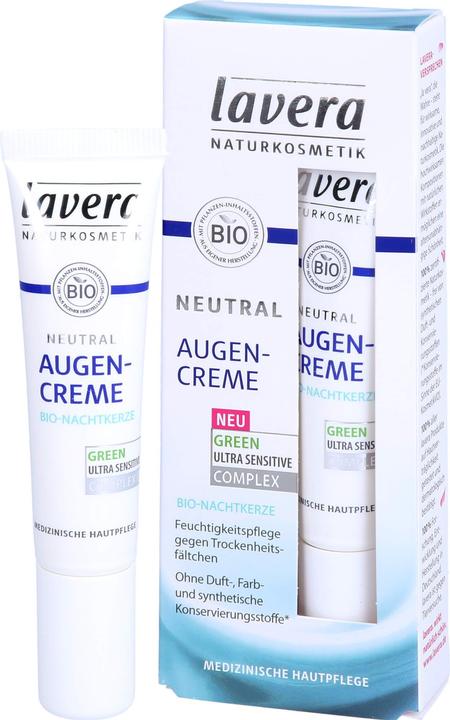 Image du produit Lavera Crème neutre pour les yeux (15 ml)