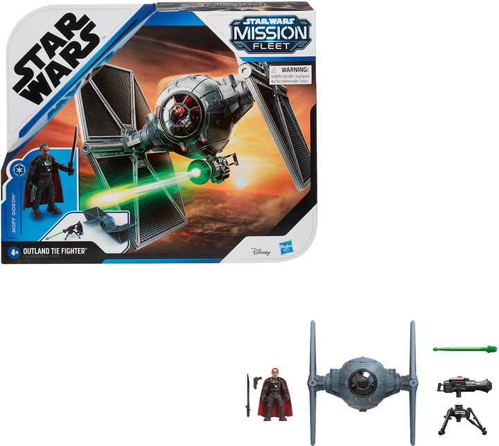 Produktbild Hasbro Mission Fleet Stellar Class Bo-Katan Gauntlet Sternenjäger Sternenjäger-Attacke 6 cm grosse