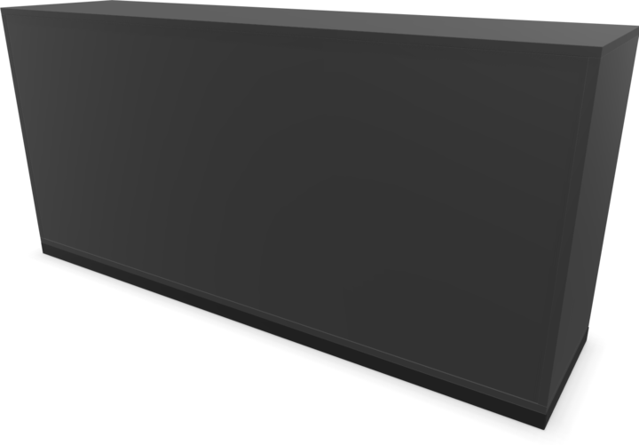 Actual product image Narbutas Choice sliding door cabinet (160 x 40 x 76 cm)