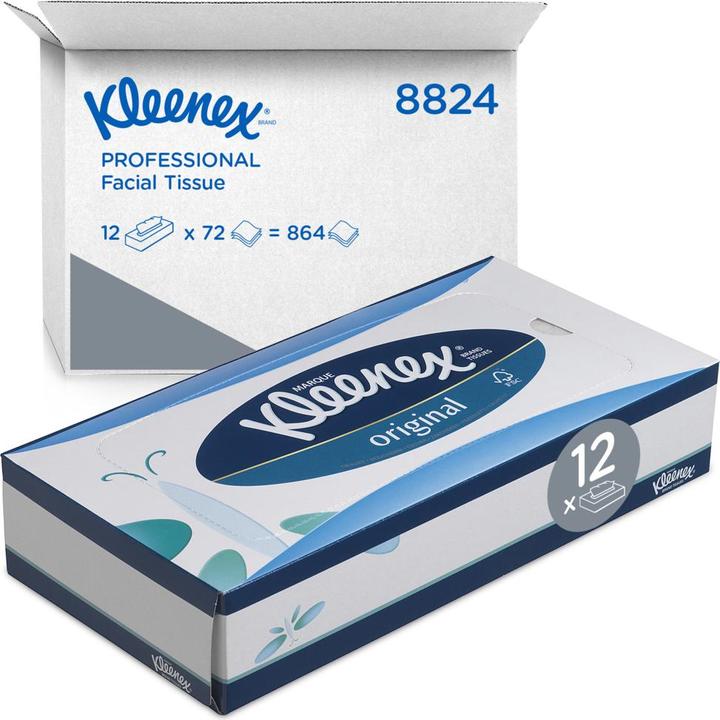Immagine prodotto Kleenex Scatola per cosmetici 12x 72 fazzoletti di carta