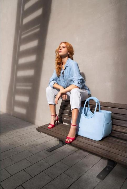 Produktbild reisenthel loopshopper L frame twist powder blue