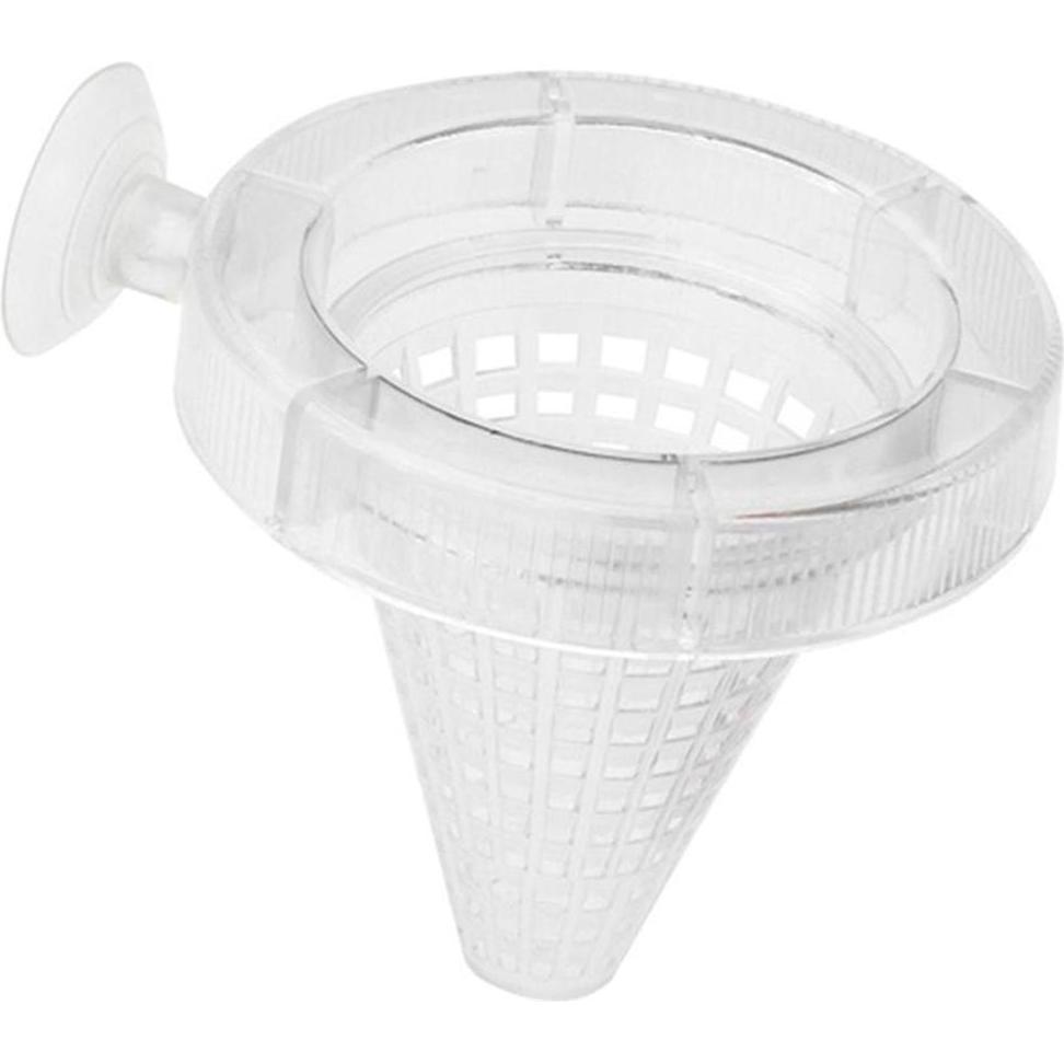 EBI Tamis Tubifex, forme conique + ventouse, Équipement technique pour aquarium