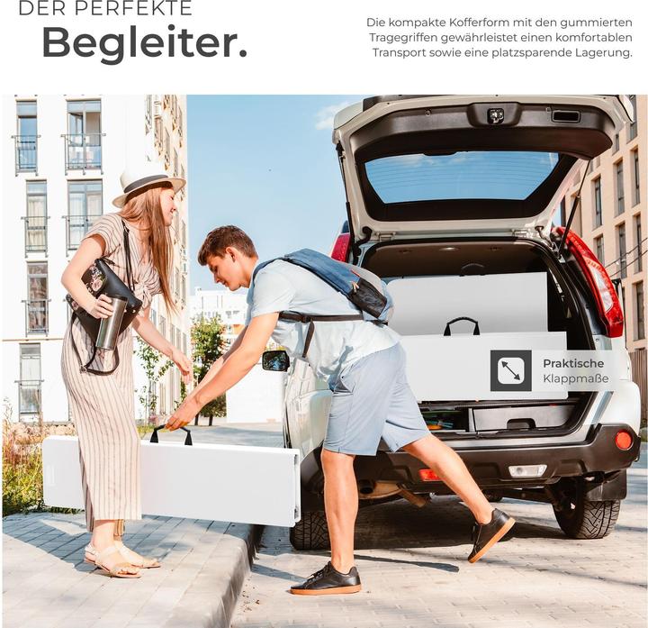 Actual product image tectake Dining table and bench set