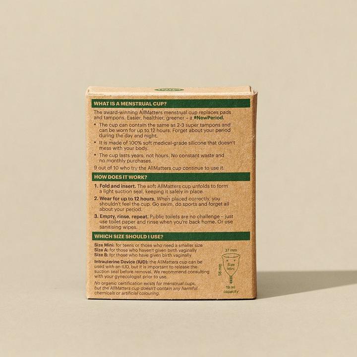 Produktbild AllMatters OrganiCup Menstruationstasse (Normal)