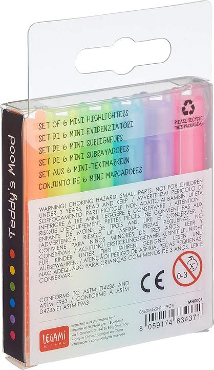 Produktbild Legami Teddys Mood (6x)