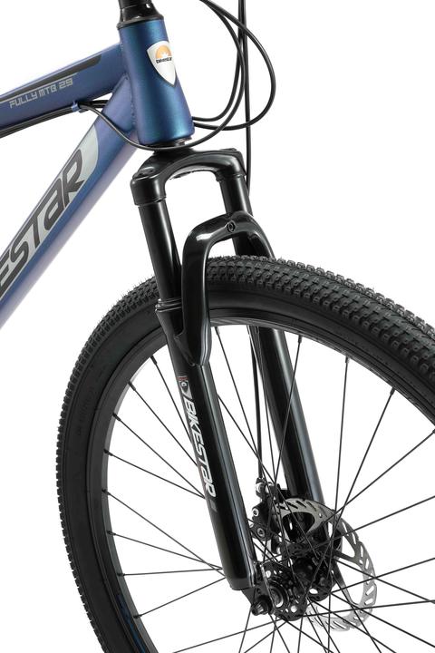 Actual product image Bikestar Fully mountain bike