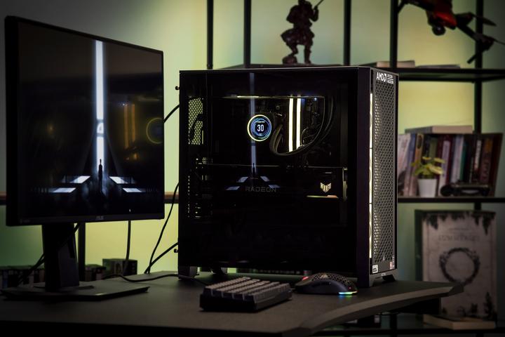 Actual product image Action Actina 5901443329466 PC i5-13600KF Midi Tower Intel® Core™ i5 32 GB DDR5-SDRAM 2000 GB SSD Black (Intel Core i5-13600KF, 32 GB, 2000 GB, GeForce RTX 4070 Ti)