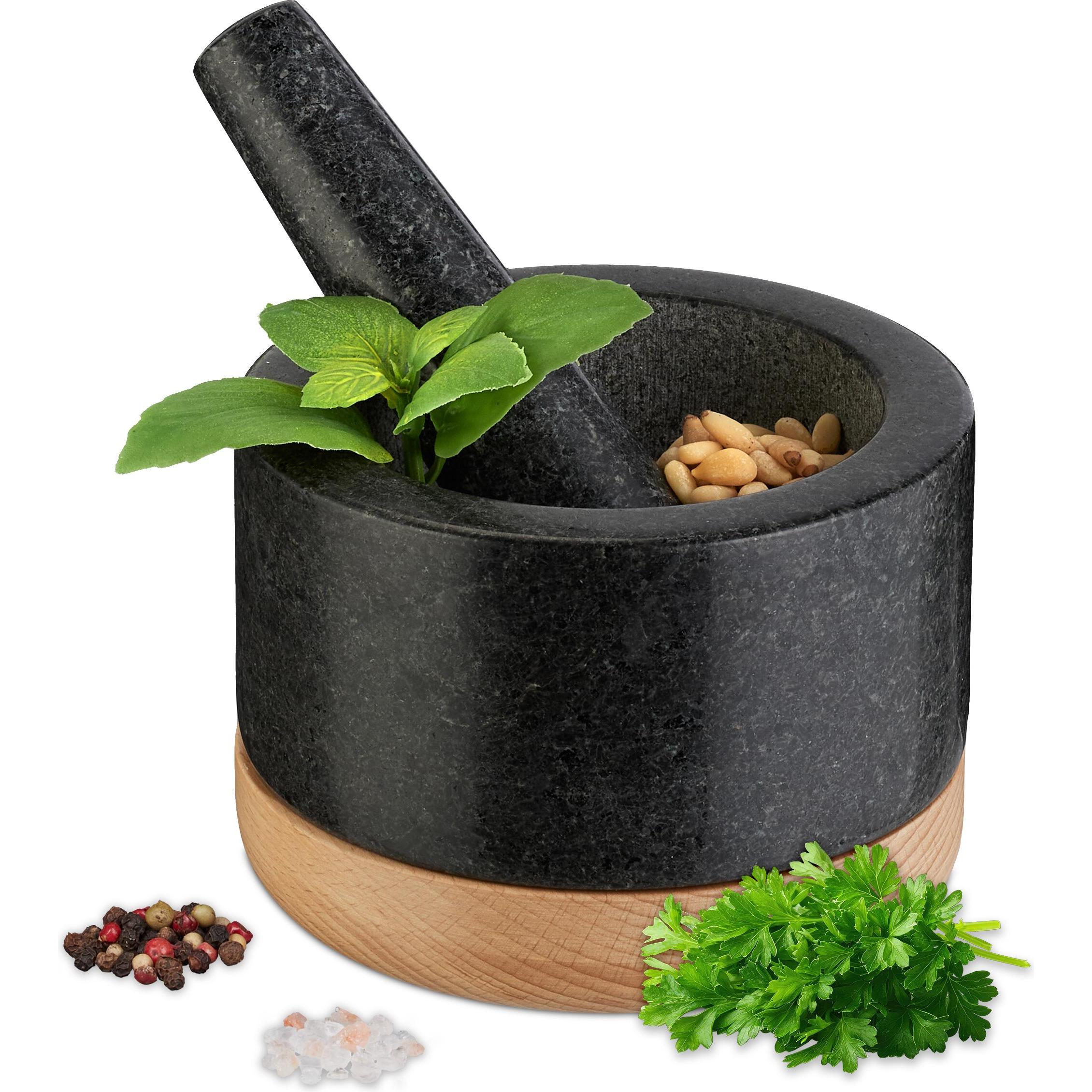 Thumbnail - Relaxdays Mörser, Küchengadgets, Schwarz