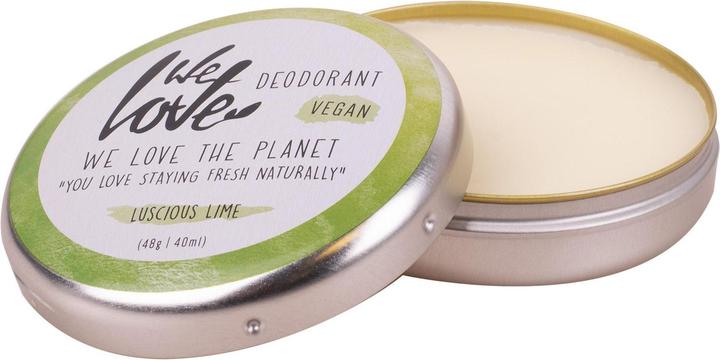 Actual product image We Love The Planet DEOCREME - Luscios Lime - Vegan - with Natron (Crème)