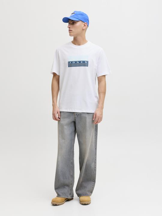 Produktbild Jack & Jones Jcofusion Dots Print Tee Ss Crew Sn (L)