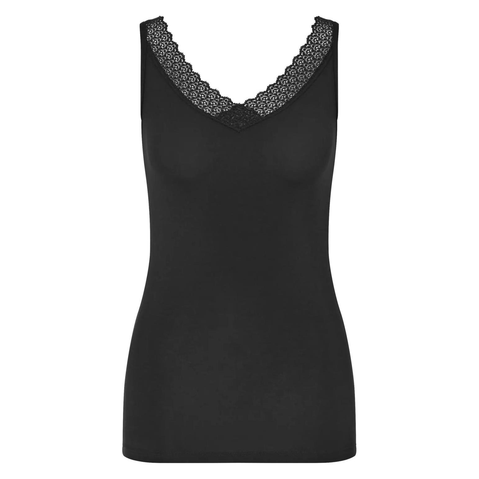 Triumph, Damen, Shirts, Feel Of Modal Tanktop, Schwarz, (S)