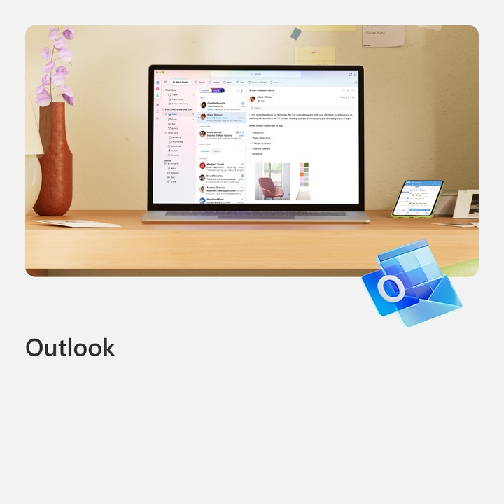 Immagine prodotto Microsoft 365 Personal (francese) (1 Dispositivi, 12 mesi)