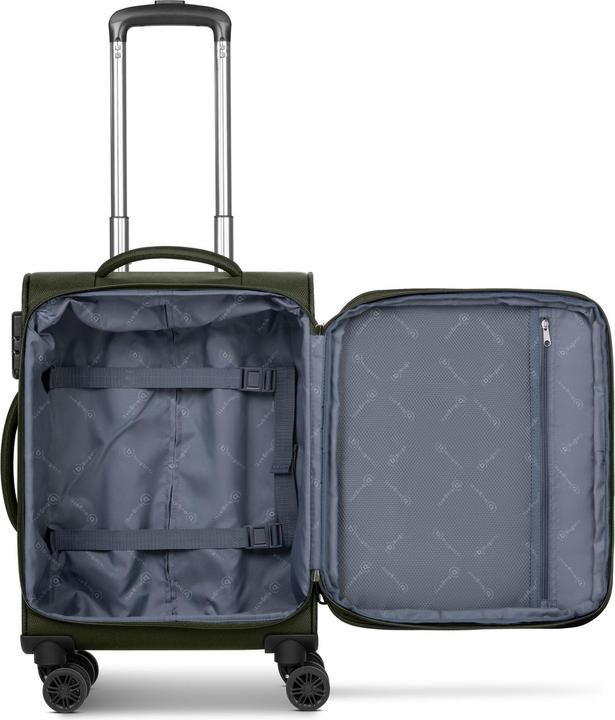 Produktbild Bugatti Valencia Soft 4 Rollen Kabinentrolley S 54.5 cm mit Dehnfalte (35 l)