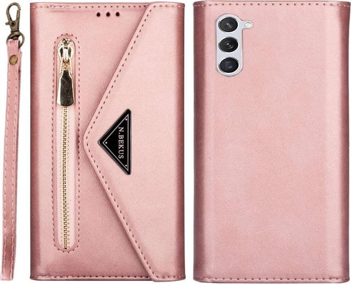 Actual product image Cover-Discount Galaxy S23 - wallet case pink (Samsung Galaxy S23+)