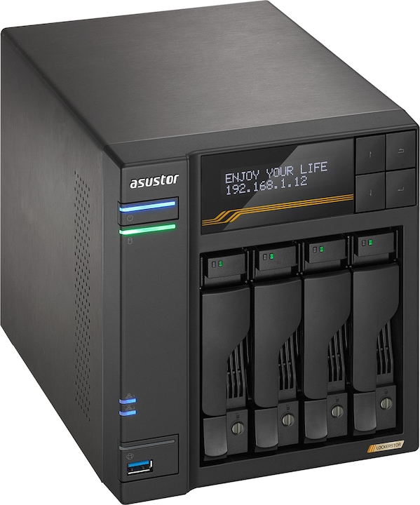 Actual product image Asustor LOCKERSTOR 4 Gen3 AS6804T