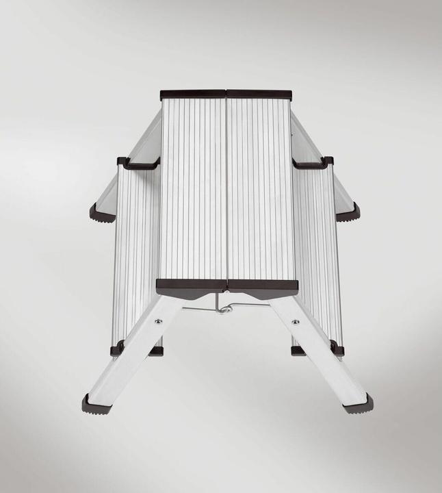 Productafbeelding Hailo D60 StandardLine, aluminium trap, 2x3 treden (Trapladder, 64 cm)