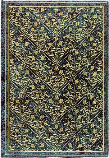 Actual product image Paperblanks Wildflowers Midi notebook (Plain, Hardcover)