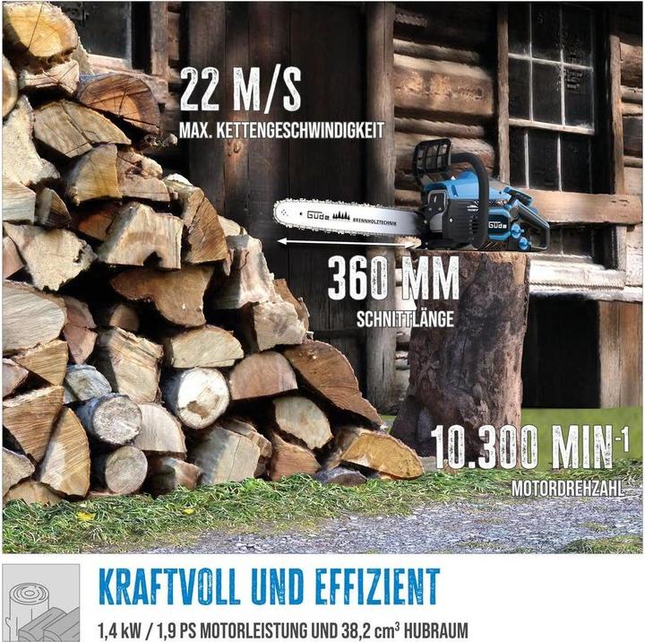 Actual product image Güde KS 400-38 (Petrol chain saw)