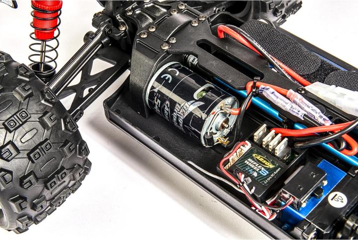 Image du produit Carson X10 Monster Warrior XL 2.0 Electro Brushed Monster Truck 4WD 1:10 100%-RTR (RTR Prêt à fonctionner)