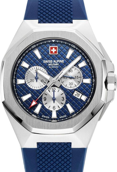 Produktbild Swiss Alpine Military 7005.9835 Typhoon Herren Chronograph 42mm 10ATM (Chronograph, 42 mm)