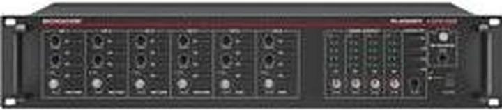 Actual product image Monacor PA-6040MPX 4-zone ELA preamplifier