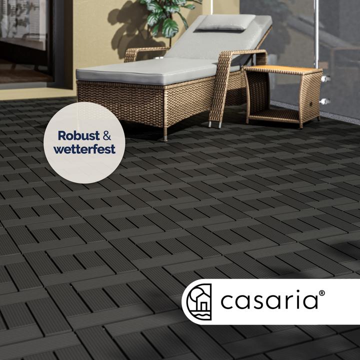 Produktbild Casaria WPC Fliesen (66x, 30 x 30 cm)