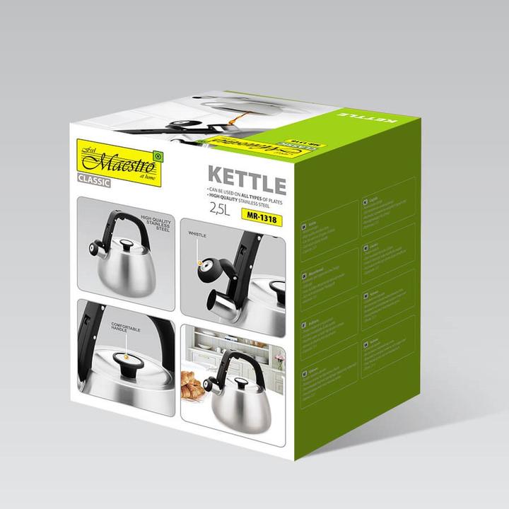 Immagine prodotto Maestro Bollitore smaltato 2,5L MR-1318 (2.50 l)