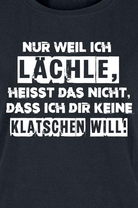 Produktbild Gaming-Sprüche Nur weil ich lächle... (S)