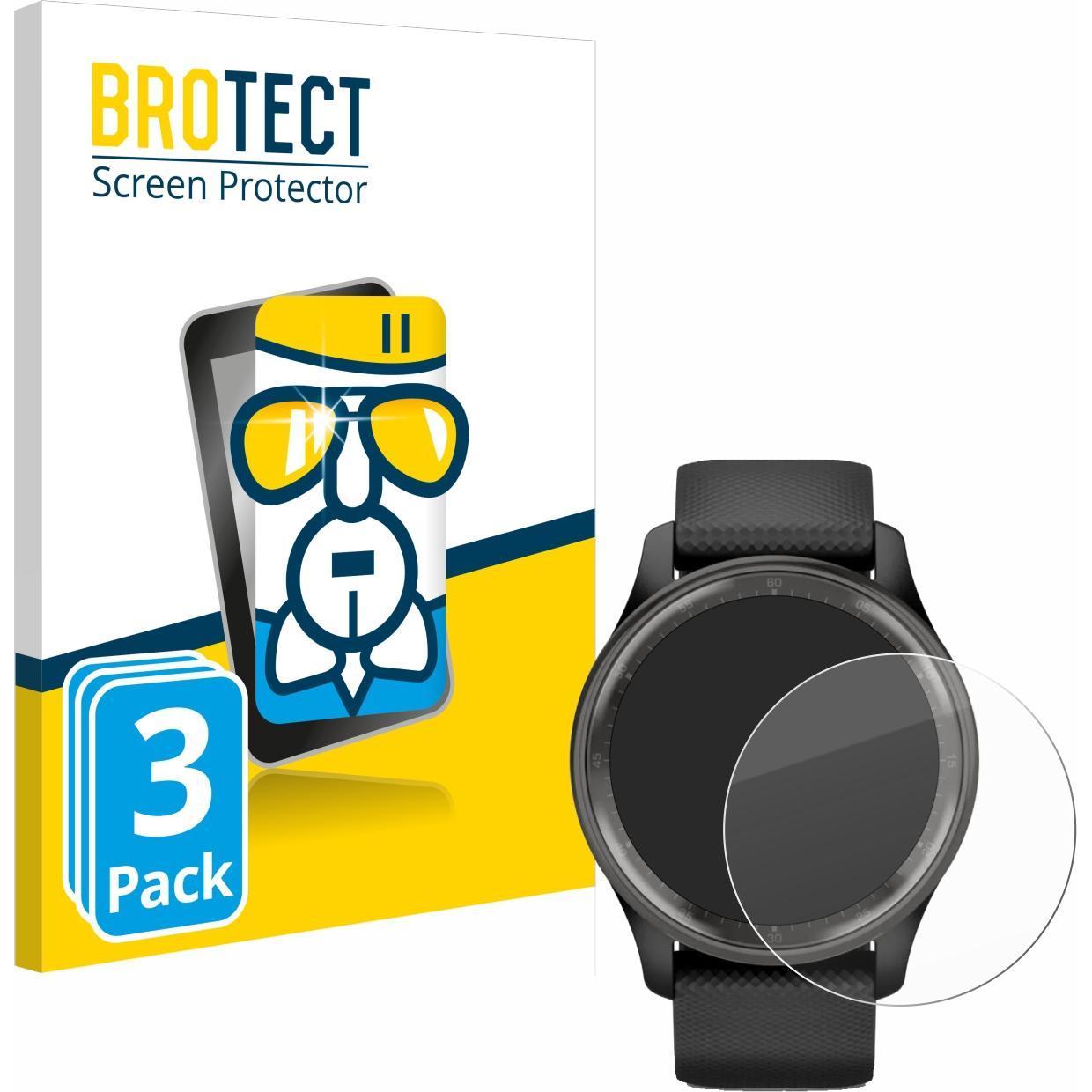 Thumbnail - BROTECT AirGlass Panzerglasfolie, Smartwatch Schutzfolie, Transparent