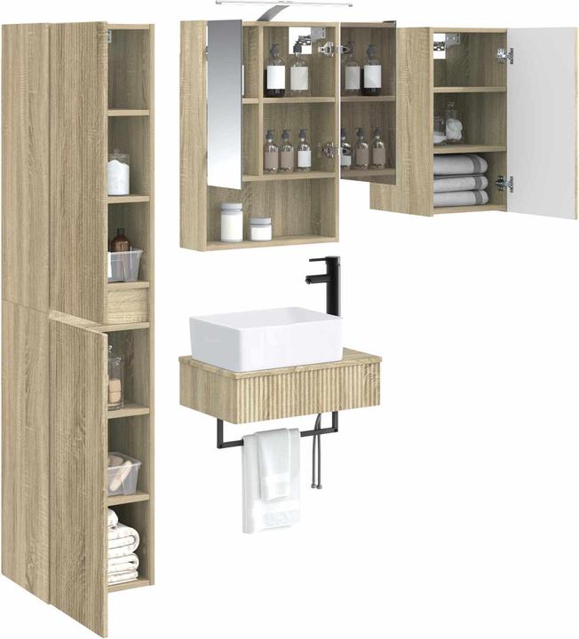 Produktbild vidaXL Badezimmermöbel-Set