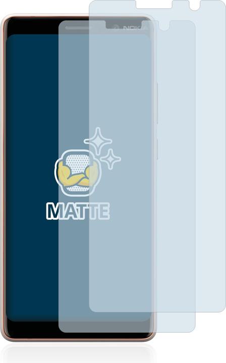 Produktbild BROTECT Entspiegelungs-Schutzfolie Displayschutz Matt (2 Stück, Nokia 7 Plus)