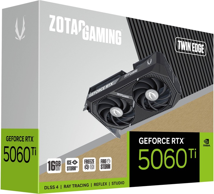 Produktbild Zotac GeForce RTX 5060 Ti Twin Edge (16 GB)