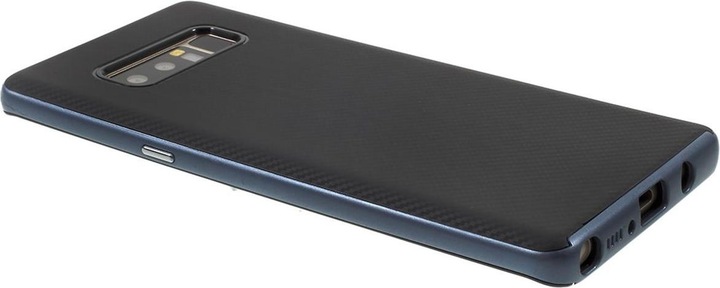 Produktbild König Design Hybrid Silikon Handy Hülle für Huawei P10 Lite Case Cover Tasche Bumper Blau Neu (Huawei P10 Lite)