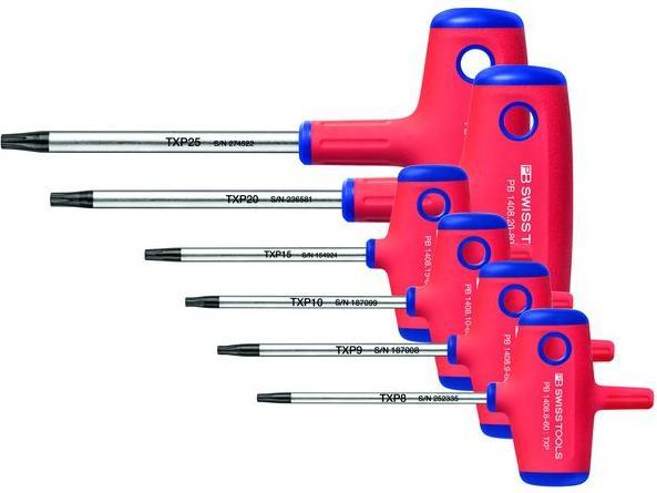 Productafbeelding PB Swiss Tools Schroevendraaierset voor Torx Plus, met kruisgreep 6-delig, aantal schroevendraaiers: (Torx Plus)