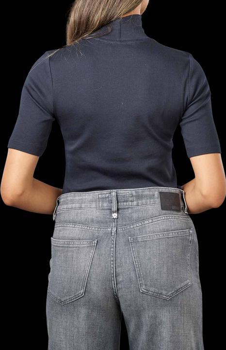 Immagine prodotto Marc O'Polo Short Sleeve T-Shirt Stand-Up Collar Deep Blue S (XS)