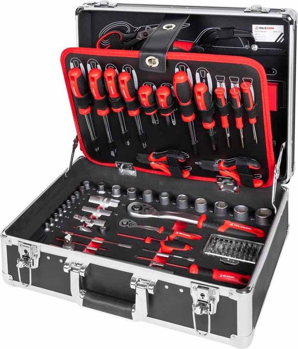 Holzmann WZK119ECO Werkzeugkoffer (119 Teile)