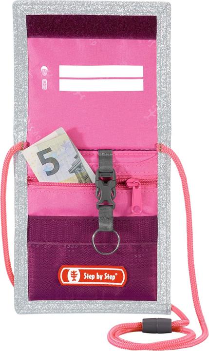 Actual product image Step by Step neck pouch with window pocket, coin pocket