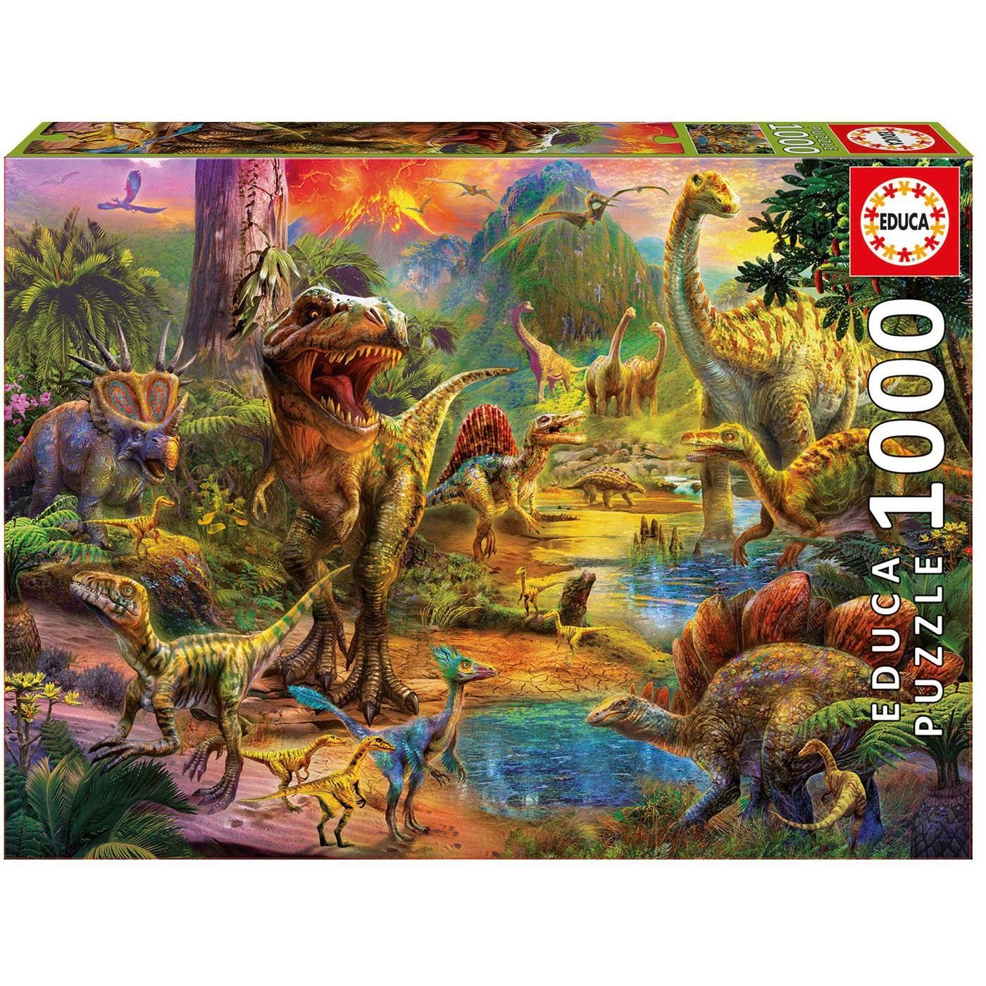 Educa Land der Dinosaurier (1000 Teile)